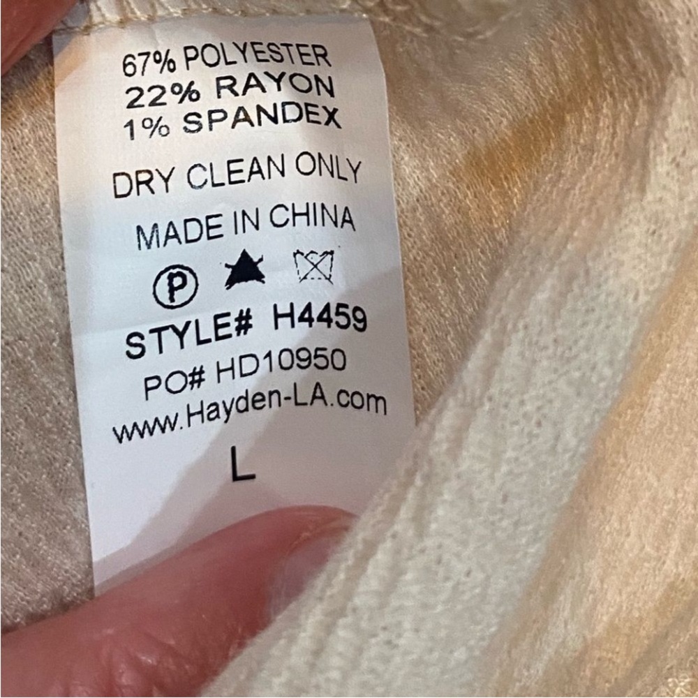 Hayden Cream Ruffle Blouse - Picture 7 of 12